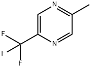 2-METHYL-5-(TRIFLUOROMETHYL)PYRAZINE 结构式