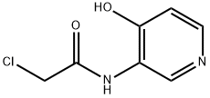 2-氯-N-(4-氧代-1,4-二氢吡啶-3-基)乙酰胺 结构式