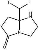 7a-(DifluoroMethyl)tetrahydro-1H-pyrrolo[1,2-a]iMidazol-5(6H)-one 结构式