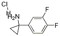 1-(3,4-difluorophenyl)cyclopropan-1-aminehydrochloride