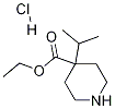 4-异丙基-4-哌啶甲酸乙酯盐酸盐 结构式