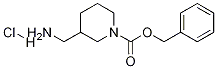 1-CBZ-3-(氨甲基)哌啶盐酸盐 结构式