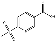 6-甲砜基烟酸 结构式