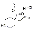 4-烯丙基-4-哌啶甲酸乙酯盐酸盐 结构式