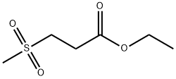 3-(甲基磺酰基)丙酸乙酯 结构式