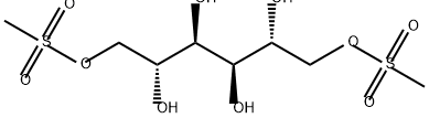 MANNITOL,1,6-DIMETHYLSULPHONATE,D- 结构式