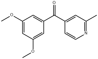 4-(3,5-Dimethoxybenzoyl)-2-methylpyridine