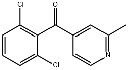 4-(2,6-Dichlorobenzoyl)-2-methylpyridine