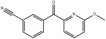 2-(3-Cyanobenzoyl)-6-methoxypyridine