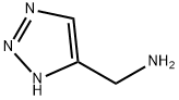 1H-1,2,3-三氮唑-4-甲胺盐酸盐 结构式