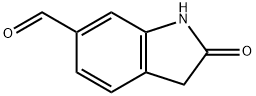 2-氧代吲哚啉-6-甲醛 结构式