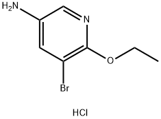 5-AMINO-3-BROMO-2-ETHOXYPYRIDINE, HCL 结构式
