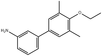 3-(3,5-DIMETHYL-4-ETHOXYPHENYL)ANILINE 结构式