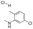 N-METHYL 5-CHLORO-2-METHYLANILINE, HCL 结构式