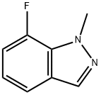 7-FLUORO-1-METHYLINDAZOLE 结构式