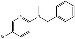 2-(N-BENZYL-N-METHYLAMINO)-5-BROMOPYRIDINE 结构式