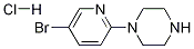 5-BROMO-2-PIPERAZINOPYRIDINE, HCL 结构式