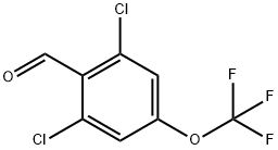 2,6-二氯-4-(三氟甲氧基)苯甲醛 结构式