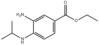 Ethyl 3-amino-4-(isopropylamino)benzoate 结构式