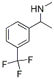 甲基({1-[3-(三氟甲基)苯基]乙基})胺 结构式