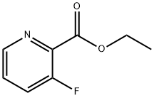 3-氟吡啶-2-甲酸乙酯 结构式