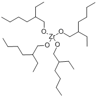 ZIRCONIUM 2-ETHYLHEXOXIDE 结构式
