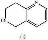 5,6,7,8-四氢-1,6-萘啶盐酸盐 结构式