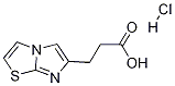 咪唑并[2,1-B]噻唑-6-丙酸盐酸盐 结构式