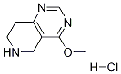5,6,7,8-四氢-4-甲氧基吡啶并[4,3-D]嘧啶盐酸盐 结构式