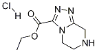 5,6,7,8-四氢-1,2,4-三唑并[4,3-A]吡嗪-3-羧酸乙酯盐酸盐 结构式