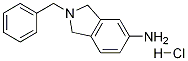 2-苄基异吲哚啉-5-胺盐酸盐 结构式