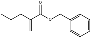 2-丙基丙烯酸苄酯 结构式