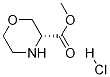 (R)-吗啉-3-甲酸甲酯盐酸盐 结构式