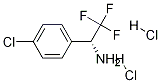 (R)-1-(4-氯苯基)-2,2,2-三氟乙胺 结构式
