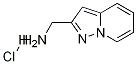 吡唑并[1,5-A]吡啶-2-甲胺盐酸盐 结构式