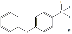 4-苯氧基苯基三氟硼酸钾 结构式