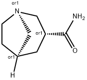 1-Azabicyclo[3.2.1]octane-3-carboxamide,exo-(9CI) 结构式