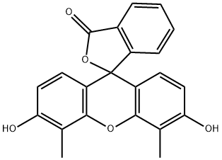 4',5'-dimethylfluorescein 结构式