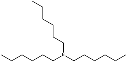 Trihexylboron 结构式