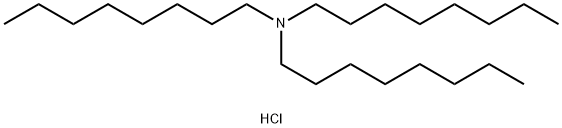Trioctylamine·hydrochloride 结构式