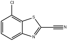 7-氯-2-氰基苯并噻唑 结构式