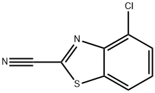 4-氯-2-氰基苯并噻唑 结构式