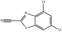 4,6-二氯-2-氰基苯并噻唑 结构式