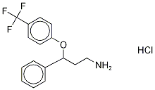 Norfluoxetine-d5 Hydrochloride 结构式
