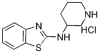 N-3-哌啶基-2-氨基苯并噻唑盐酸盐 结构式