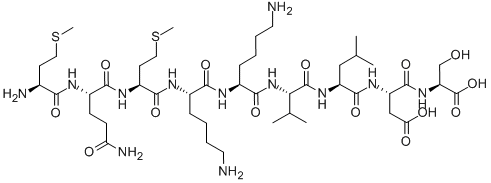 Anti-Inflammatory Peptide 1 结构式