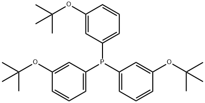 三对叔丁苯基膦 结构式