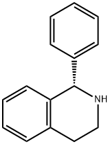 (S)-1-苯基-1,2,3,4-四氢异喹啉 结构式