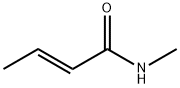 2-ButenaMide, N-Methyl-, (2E)- 结构式