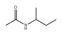 N-(1-Methylpropyl)acetamide 结构式